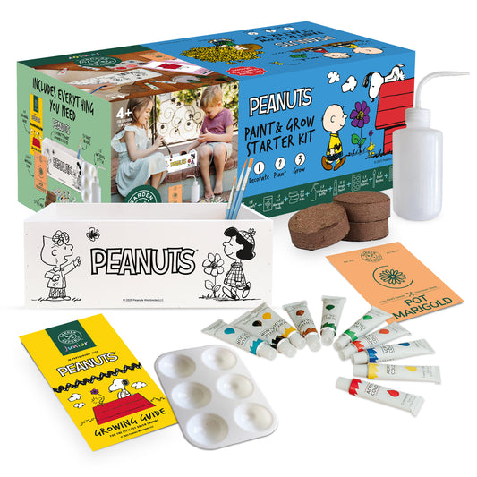 Garden Republic Jnr Peanuts Paint and Plant Starter Kit